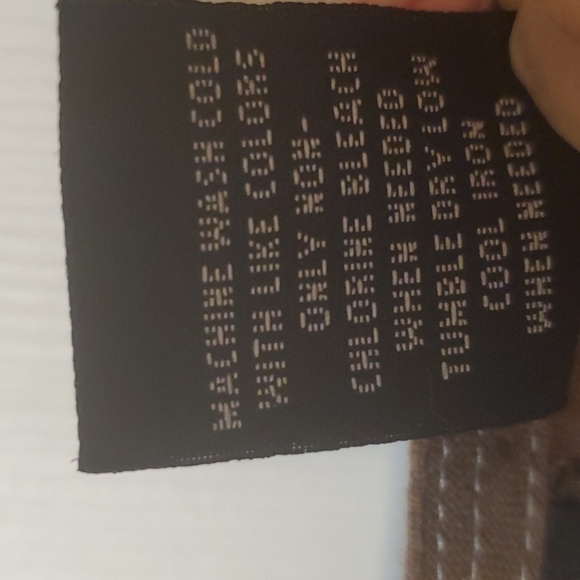 Transformations by Helen brown linen tank embellished w black lace size medium - Picture 5 of 9